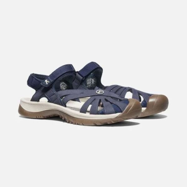 Keen Outlet Women's Rose Sandal-Navy - Click Image to Close