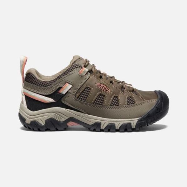 Keen Outlet Women's Targhee Vent-Stone Gray/Brick Dust