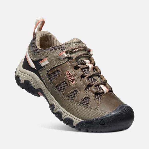 Keen Outlet Women's Targhee Vent-Stone Gray/Brick Dust