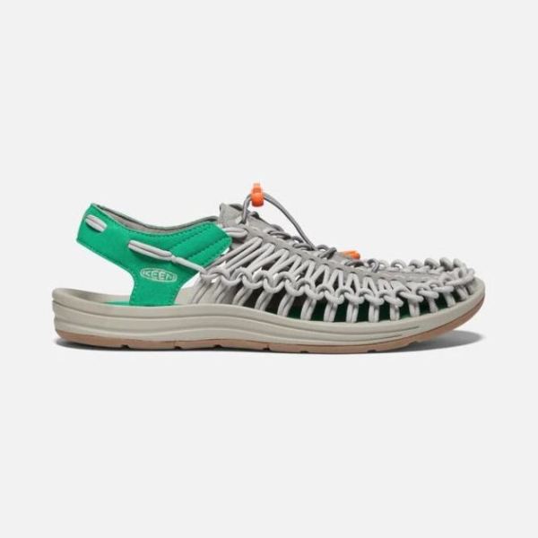 Keen Outlet Men's UNEEK-Steel Grey/Jolly Green - Click Image to Close