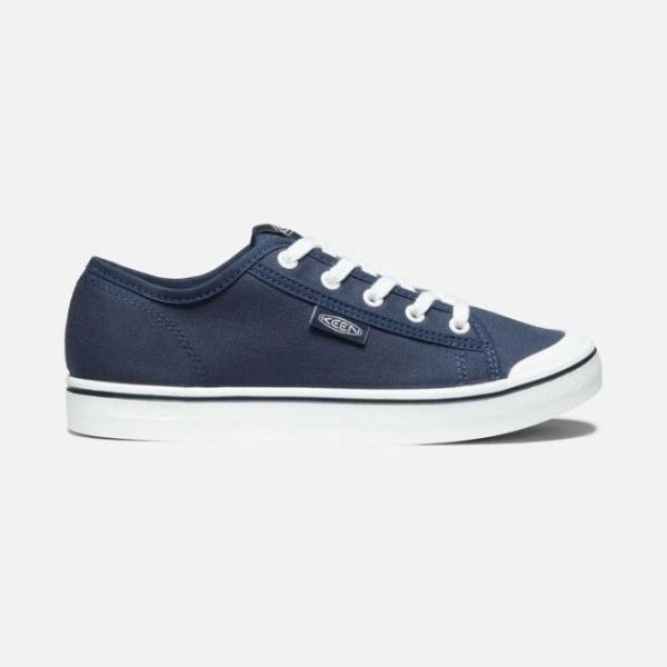 Keen Outlet Women's Elsa Lite Sneaker-Navy/White - Click Image to Close