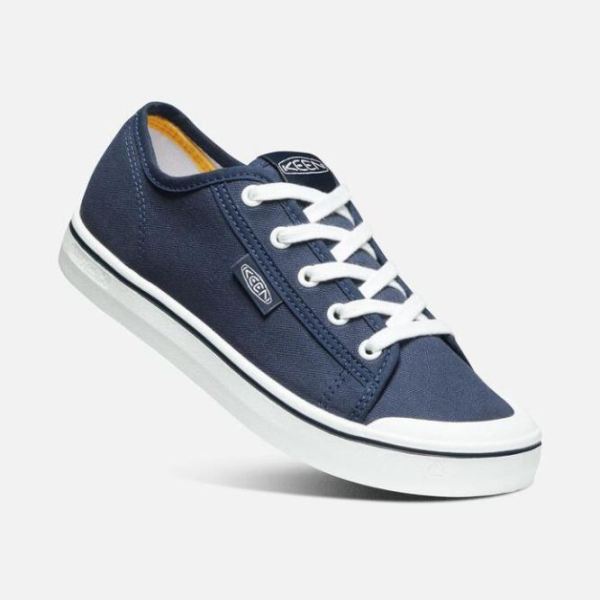 Keen Outlet Women's Elsa Lite Sneaker-Navy/White - Click Image to Close