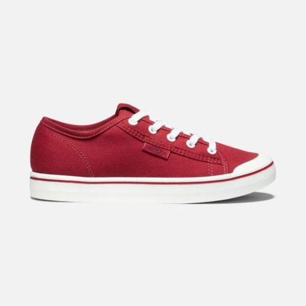 Keen Outlet Women's Elsa Lite Sneaker-Red/White