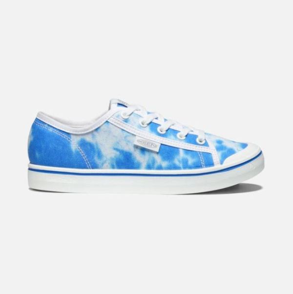 Keen Outlet Women's Elsa Lite Sneaker-Blue/White - Click Image to Close