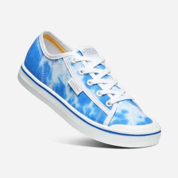 Keen Outlet Women's Elsa Lite Sneaker-Blue/White - Click Image to Close