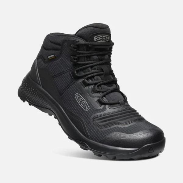 Keen Outlet Men's Tempo Flex Waterproof Boot-Triple Black - Click Image to Close