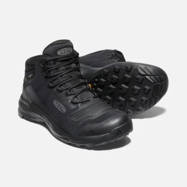 Keen Outlet Men's Tempo Flex Waterproof Boot-Triple Black