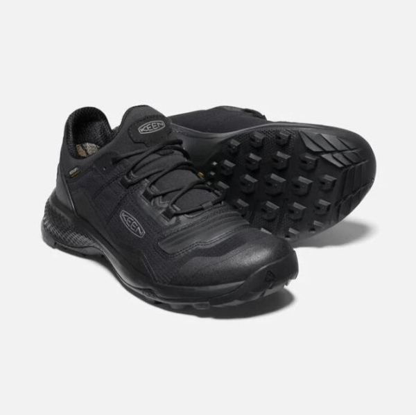 Keen Outlet Men's Tempo Flex Waterproof-Triple Black - Click Image to Close