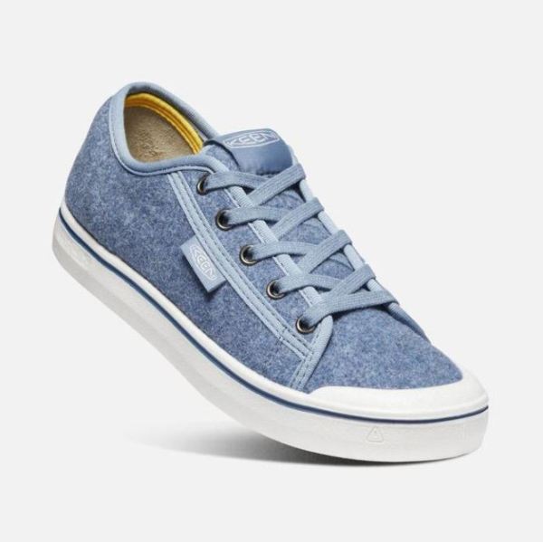 Keen Outlet Women's Elsa Lite Felt Sneaker-Blue Felt/Vapor