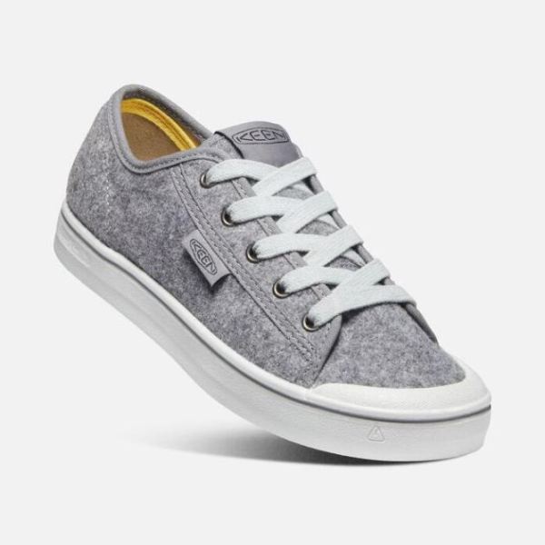 Keen Outlet Women's Elsa Lite Felt Sneaker-Grey Felt/Raven