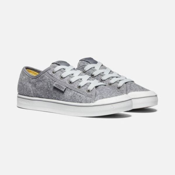 Keen Outlet Women's Elsa Lite Felt Sneaker-Grey Felt/Raven