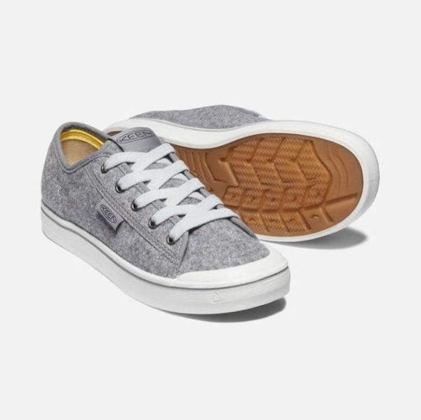 Keen Outlet Women's Elsa Lite Felt Sneaker-Grey Felt/Raven