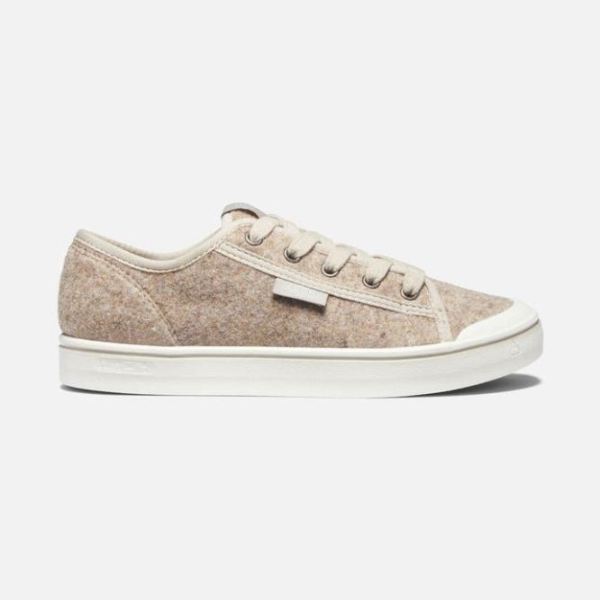 Keen Outlet Women's Elsa Lite Felt Sneaker-Taupe Felt/Silver Birch