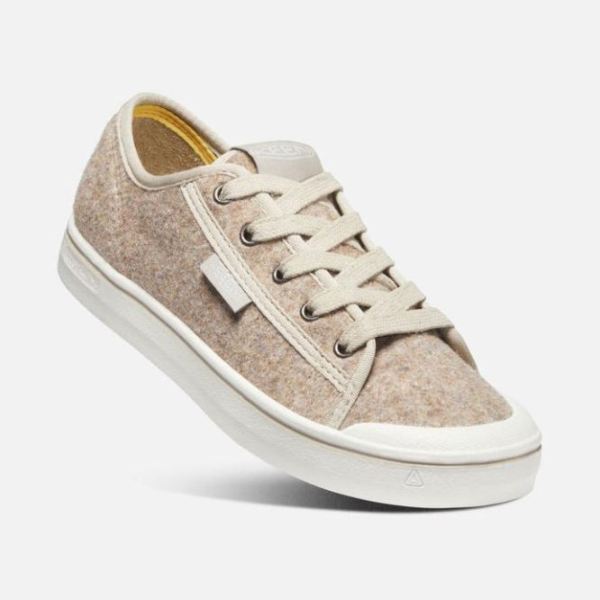 Keen Outlet Women's Elsa Lite Felt Sneaker-Taupe Felt/Silver Birch