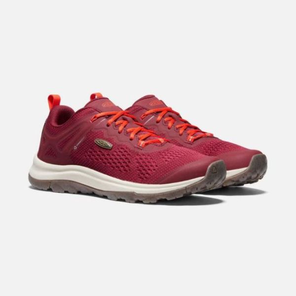 Keen Outlet Women's Terradora II Vent Shoe-Rhubarb/Orangedotcom