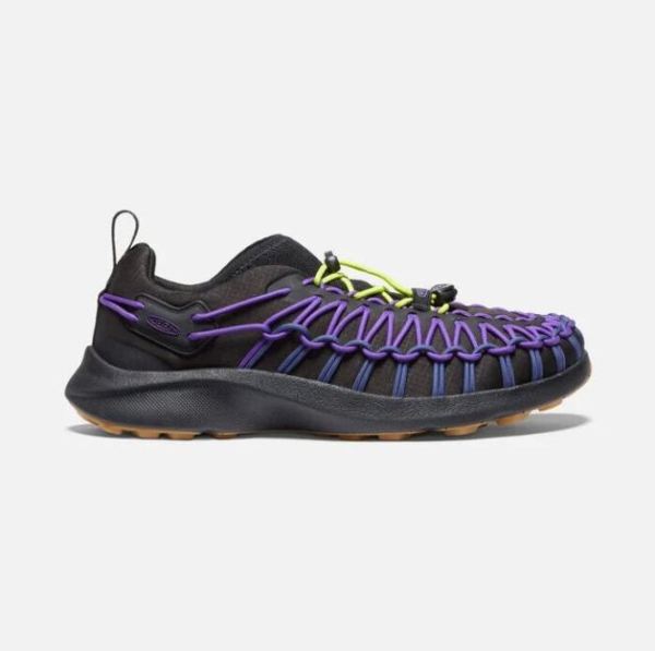 Keen Outlet Women's UNEEK SNK Sneaker-Black/Greenlake - Click Image to Close