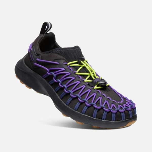 Keen Outlet Women's UNEEK SNK Sneaker-Black/Greenlake