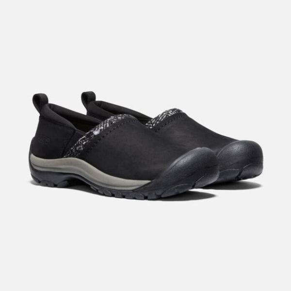 Keen Outlet Women's Kaci II Winter Slip On-Black/Steel Grey