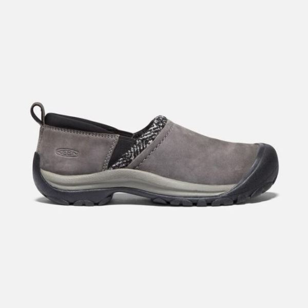 Keen Outlet Women's Kaci II Winter Slip On-Steel Grey/Black