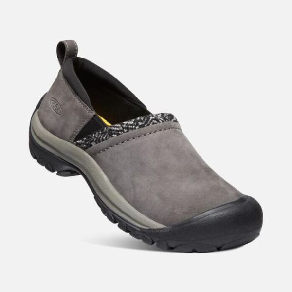 Keen Outlet Women's Kaci II Winter Slip On-Steel Grey/Black