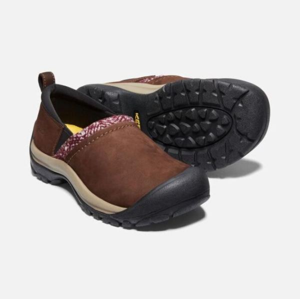 Keen Outlet Women's Kaci II Winter Slip On-Chestnut/Brindle