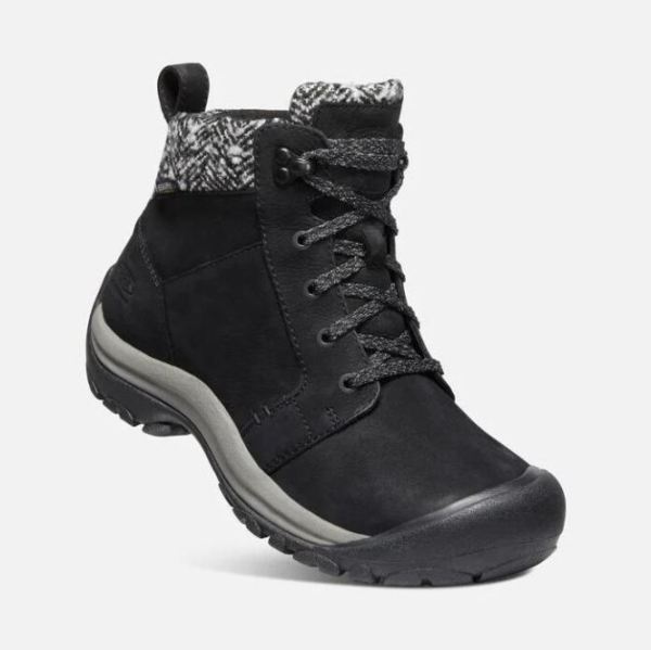 Keen Outlet Women's Kaci II Winter Waterproof Boot-Black/Black