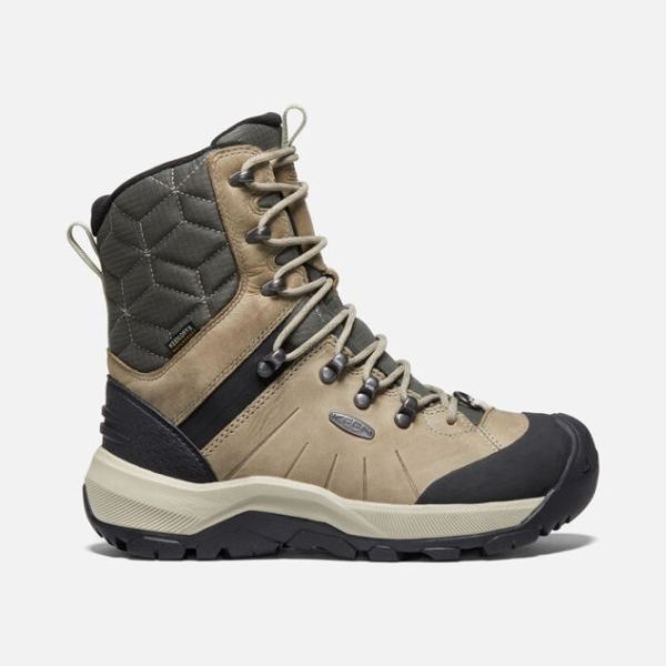 Keen Outlet Women's Revel IV High Polar Boot-Vetiver/Peachy Keen