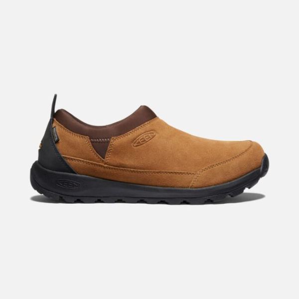 Keen Outlet Men's Glieser Waterproof Moc-Golden Brown/Chestnut - Click Image to Close