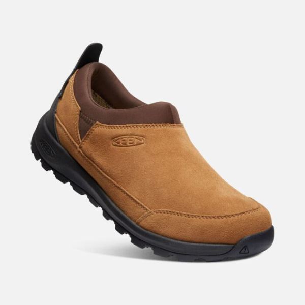 Keen Outlet Men's Glieser Waterproof Moc-Golden Brown/Chestnut - Click Image to Close