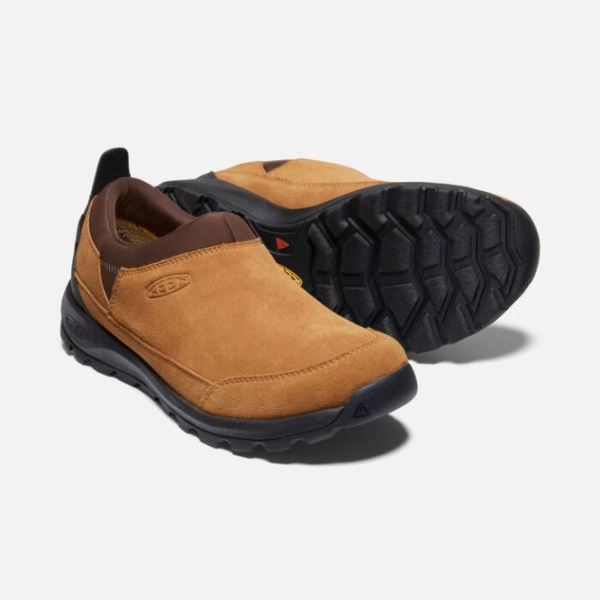 Keen Outlet Men's Glieser Waterproof Moc-Golden Brown/Chestnut - Click Image to Close