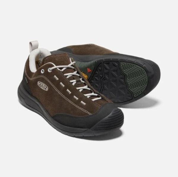 Keen Outlet Men's Jasper II Waterproof Shoe-Mulch/Vapor