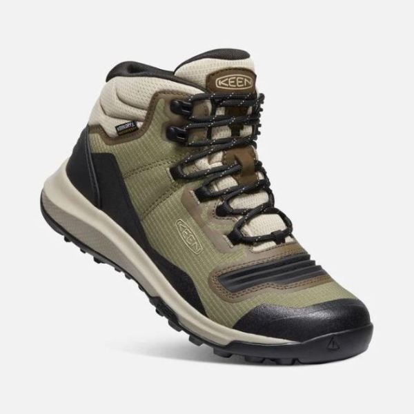 Keen Outlet Women's Tempo Flex Waterproof Boot-Capulet Olive/Rosin