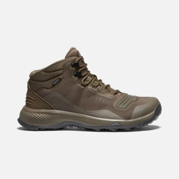 Keen Outlet Men's Tempo Flex Waterproof Boot-Canteen/Canteen