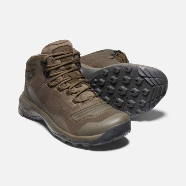 Keen Outlet Men's Tempo Flex Waterproof Boot-Canteen/Canteen