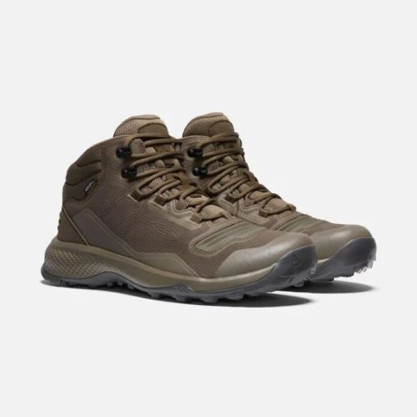 Keen Outlet Men's Tempo Flex Waterproof Boot-Canteen/Canteen