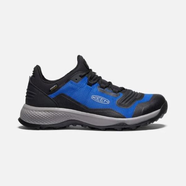 Keen Outlet Men's Tempo Flex Waterproof-Classic Blue/Drizzle - Click Image to Close