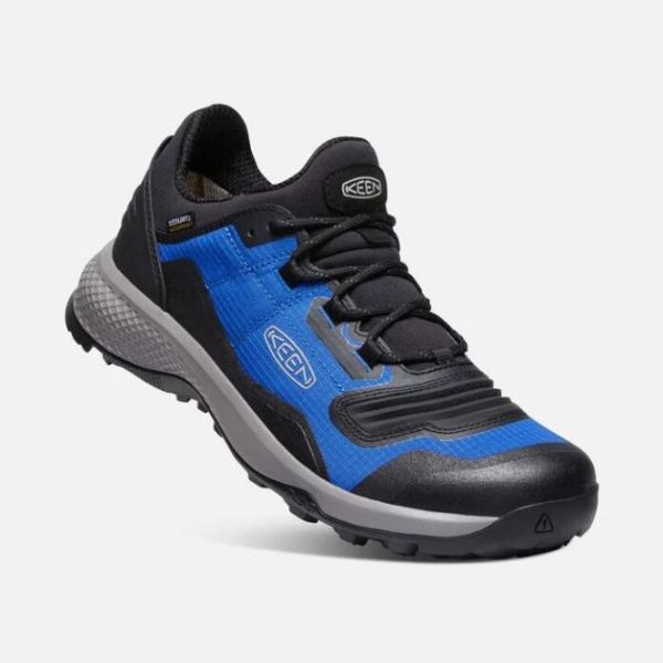 Keen Outlet Men's Tempo Flex Waterproof-Classic Blue/Drizzle