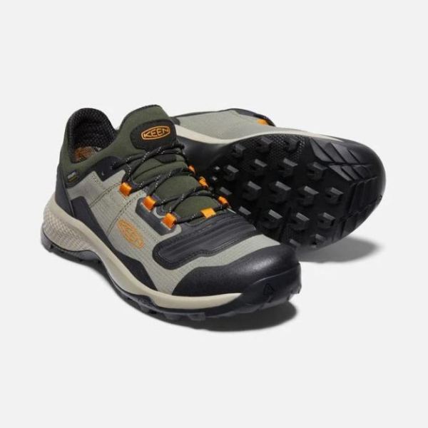 Keen Outlet Men's Tempo Flex Waterproof-Vetiver/Desert Sun