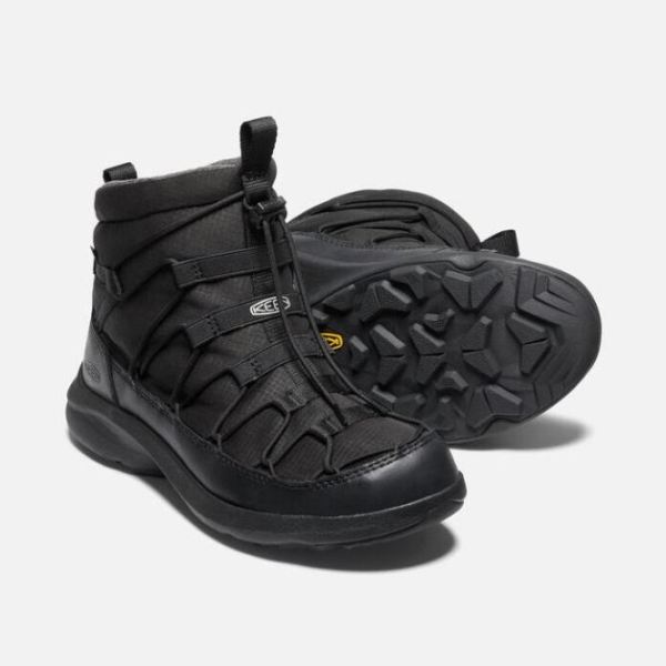 Keen Outlet Women's UNEEK SNK II Waterproof Chukka-Black/Black - Click Image to Close