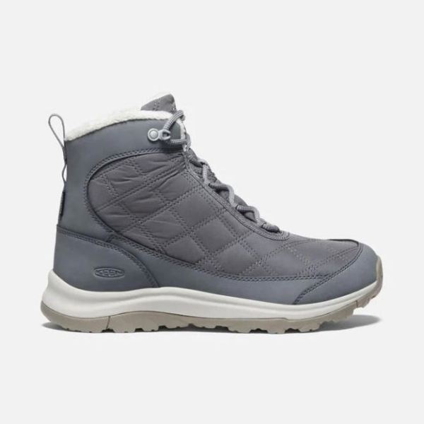 Keen Outlet Women's Terradora II Wintry Waterproof Boot-Magnet/Steel Grey - Click Image to Close