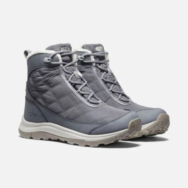 Keen Outlet Women's Terradora II Wintry Waterproof Boot-Magnet/Steel Grey