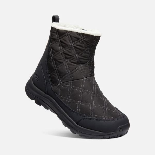 Keen Outlet Women's Terradora II Wintry Pull-on Waterproof Boot-Black/Black