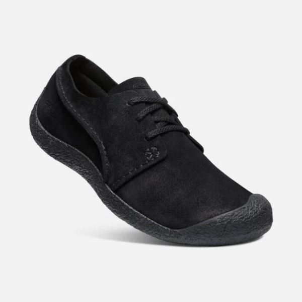 Keen Outlet Men's Howser Suede Oxford-Black/Black - Click Image to Close