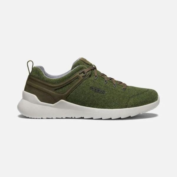 Keen Outlet Men's Highland Arway Sneaker-Olive/Forest Night - Click Image to Close