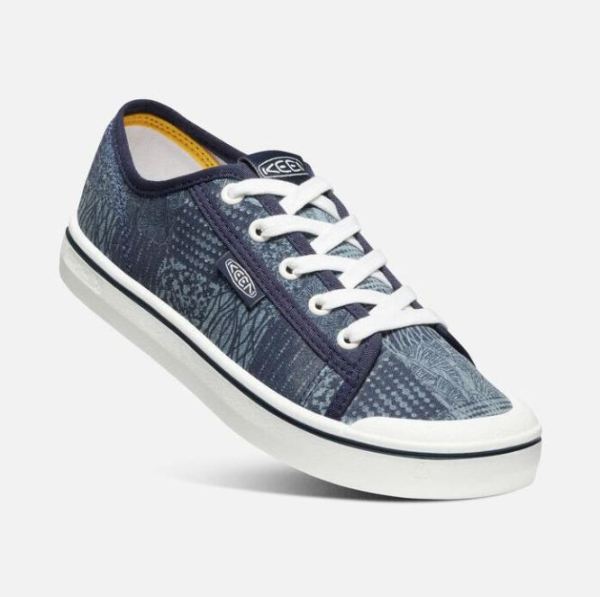 Keen Outlet Women's Elsa Lite Sneaker-Navy/Patchwork - Click Image to Close