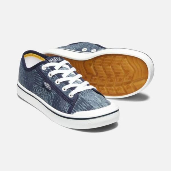 Keen Outlet Women's Elsa Lite Sneaker-Navy/Patchwork