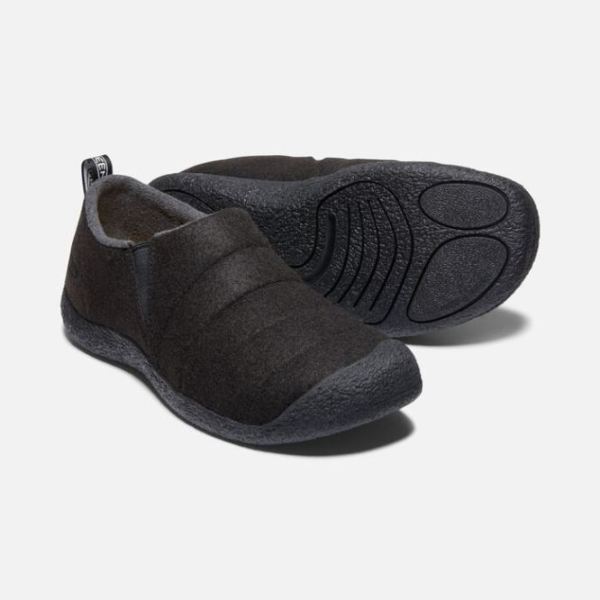 Keen Outlet Men's Howser II-Black Felt/Black - Click Image to Close