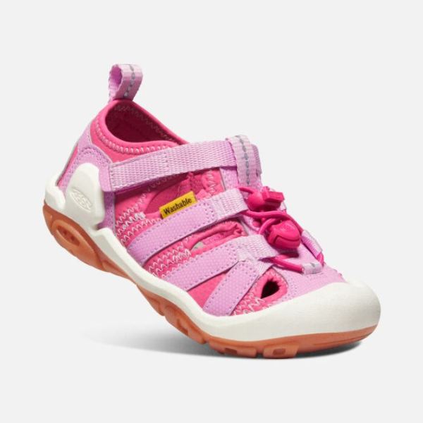 Keen Outlet Little Kids' Knotch Creek Sandal-Magenta/Lilac Chiffon - Click Image to Close