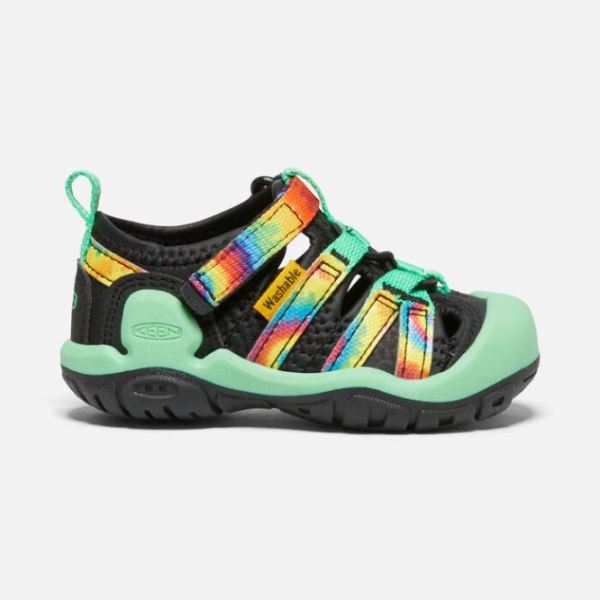 Keen Outlet Toddlers' Knotch Creek Sandal-Tie Dye/Irish Green