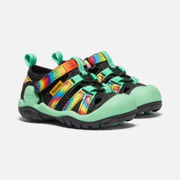 Keen Outlet Toddlers' Knotch Creek Sandal-Tie Dye/Irish Green